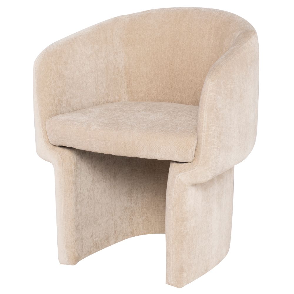 Nuevo HGSC757 CLEMENTINE DINING CHAIR in ALMOND